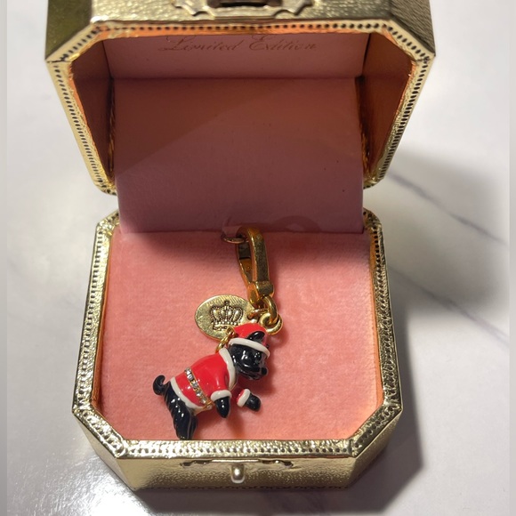 Juicy Couture Santa Yorkie Charm - Picture 2 of 7